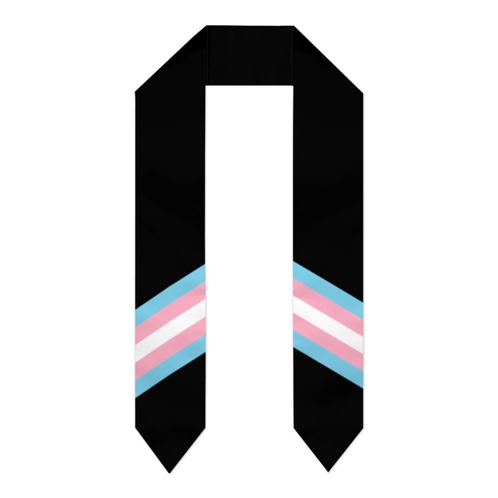 7282 Transgender Flag Graduation Stole Class of 2025,LGBTQ Graduation Sash